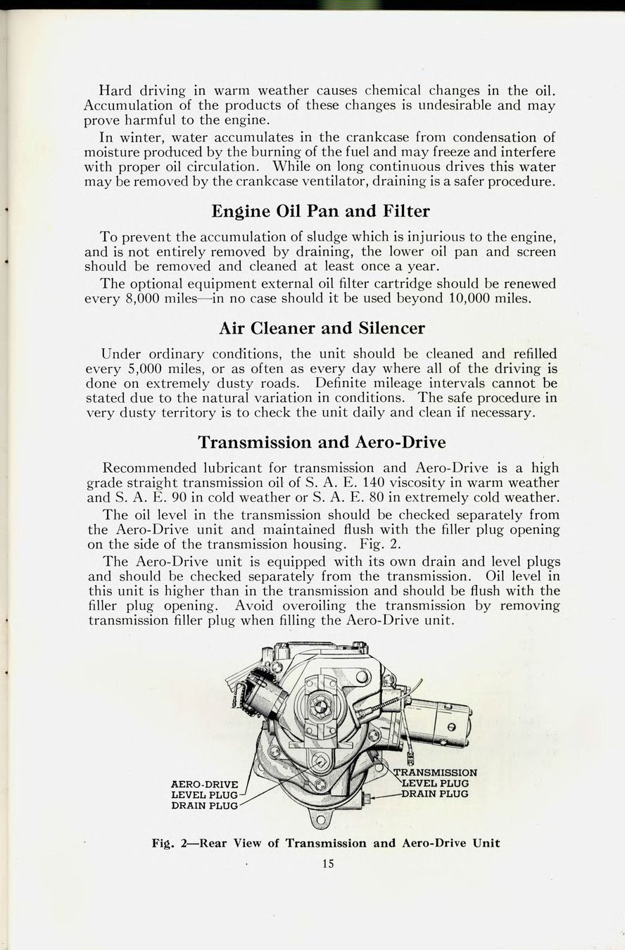 1941 Packard Owners Manual Page 65